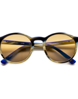 Etnia Barcelona Avinyo 3 HOBL Horn Blue Sunglasses