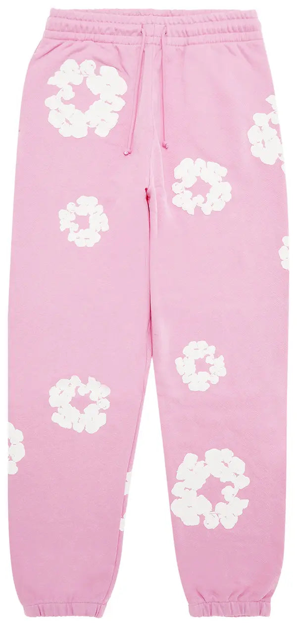 Denim Tears The Cotton Wreath Sweatpants Pink