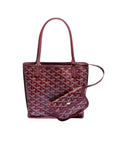 Goyard Anjou Mini Burgundy Calfskin