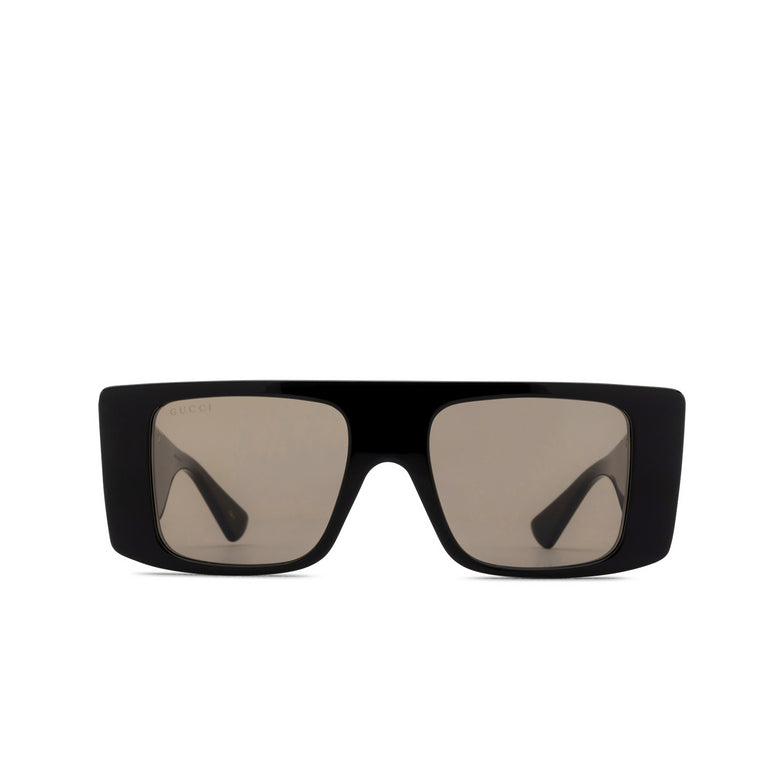 Gucci - GG1888S 001 Brown Black Shield Sunglasses
