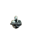 Chrome Hearts "Heart w/ Floral Pendant"