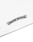 Chrome Hearts 1988 Neck Logo L/S White Black T Shirt