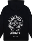 Chrome Hearts Miami Exclusive Zip Up Hoodie - Black