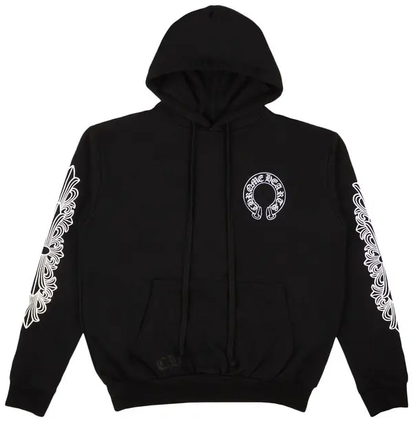 Chrome Hearts Floral Horseshoe Hoodie