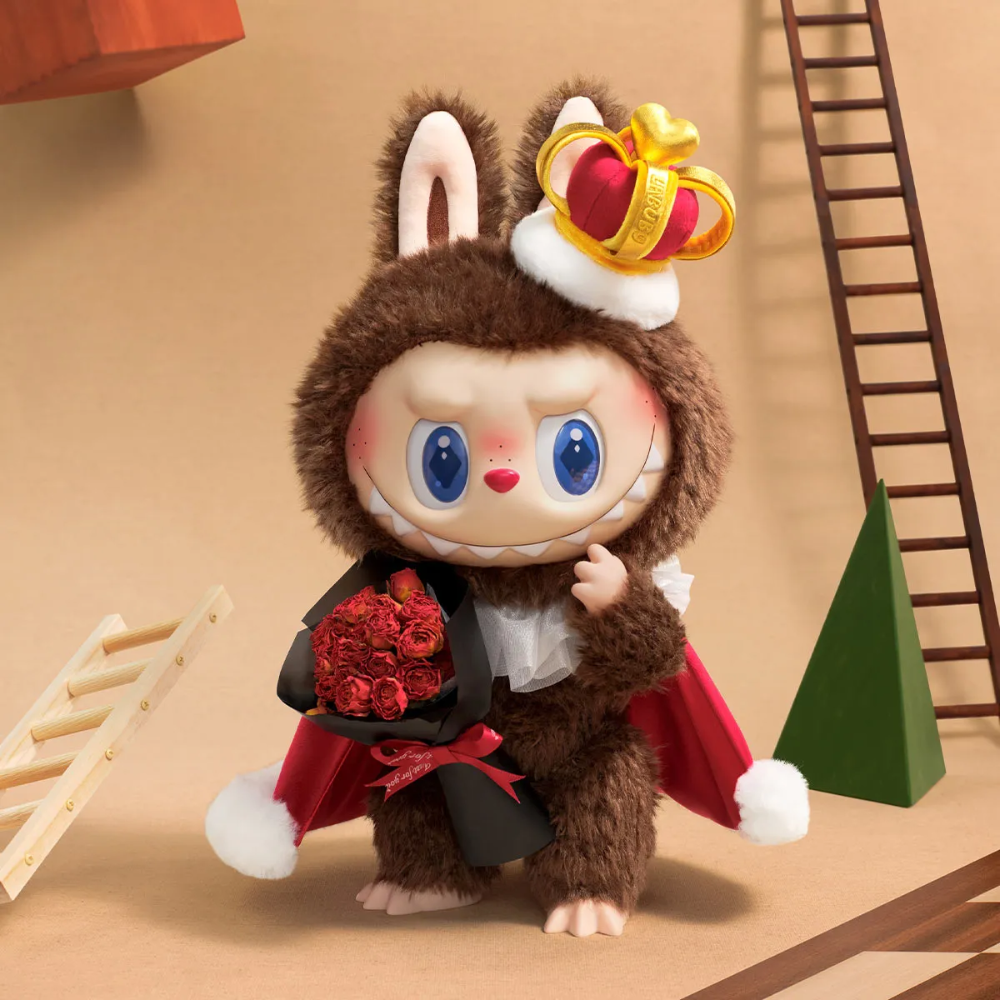 POP MART Labubu The Monsters Let&#39;s Checkmate Series Vinyl Plush Doll
