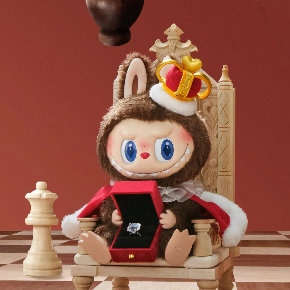 POP MART Labubu The Monsters Let&#39;s Checkmate Series Vinyl Plush Doll
