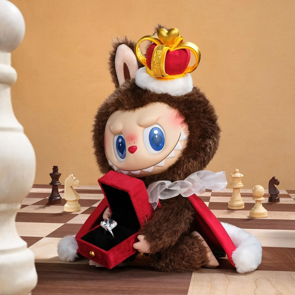 POP MART Labubu The Monsters Let&#39;s Checkmate Series Vinyl Plush Doll