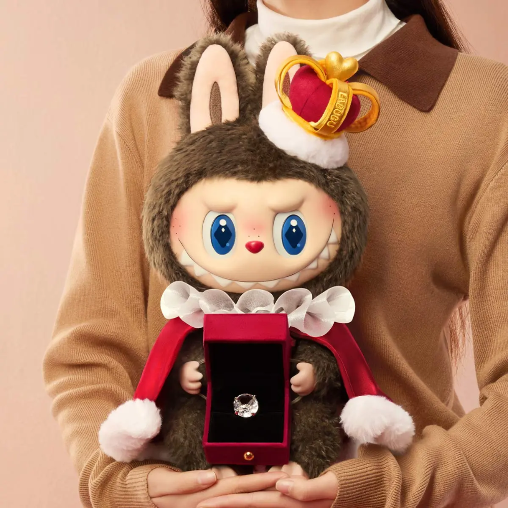POP MART Labubu The Monsters Let&#39;s Checkmate Series Vinyl Plush Doll