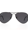 Ray-Ban RB3025 002/48 Aviator Total Black Medium Polarized