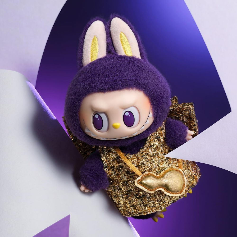POP MART Labubu The Monsters Wings of Fortune Vinyl Plush Hanging Card