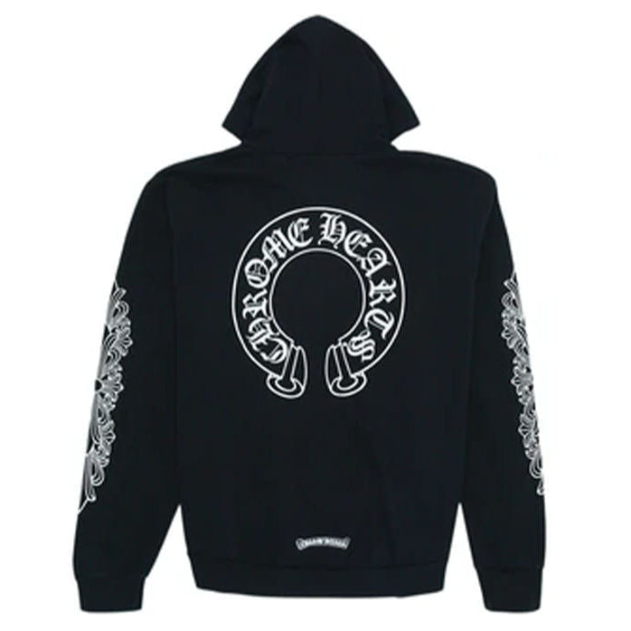 Chrome Hearts Floral Horseshoe Hoodie
