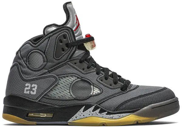 Air Jordan 5 Retro Off White Black 'Muslin'