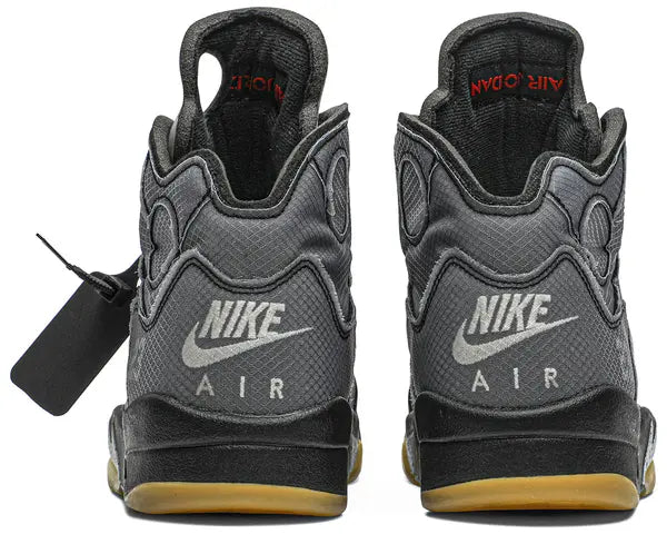 Air Jordan 5 Retro Off White Black 'Muslin'