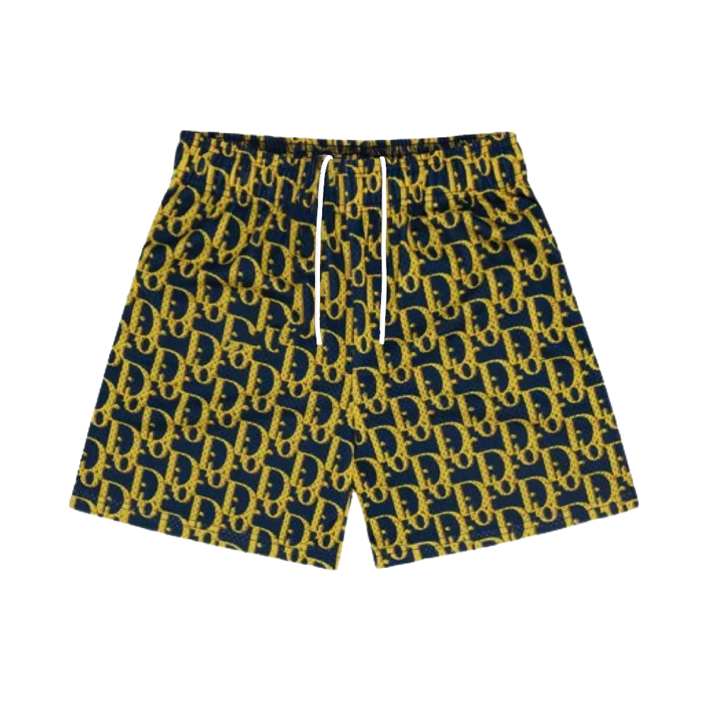 Bravest Studios Short DIOR - Blue/Yellow