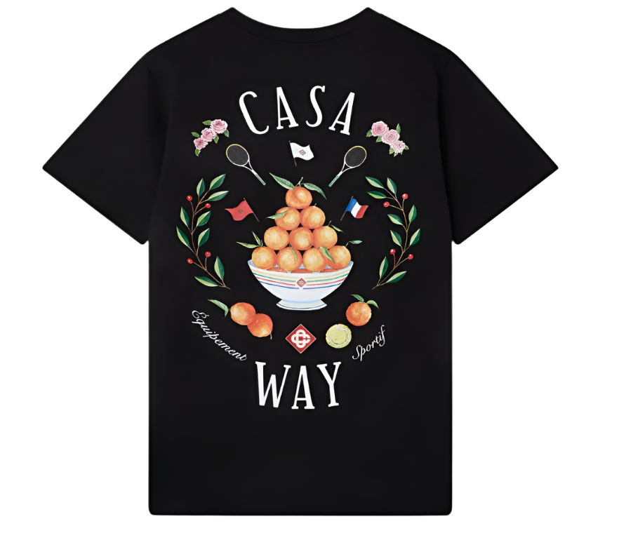 Casablanca 'Casa Way' T-Shirt - Black