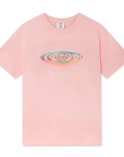 Casablanca Glass Logo Classic T-Shirt Pink