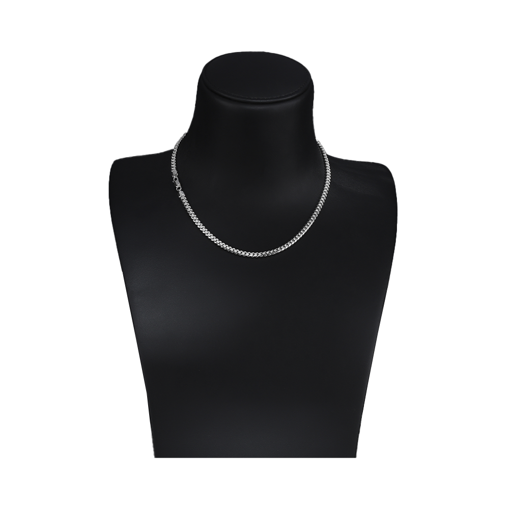 Taipan Cuban Link mm Necklace - Silver 925