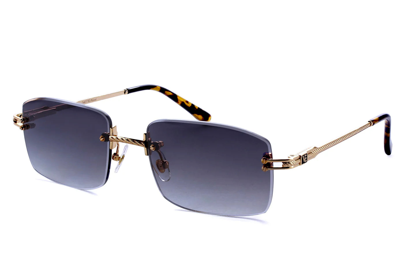 Vintage Eyewear Sunglass Milano 24 kt Gold Plated