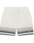 Casablanca Crochet Short White/Grey