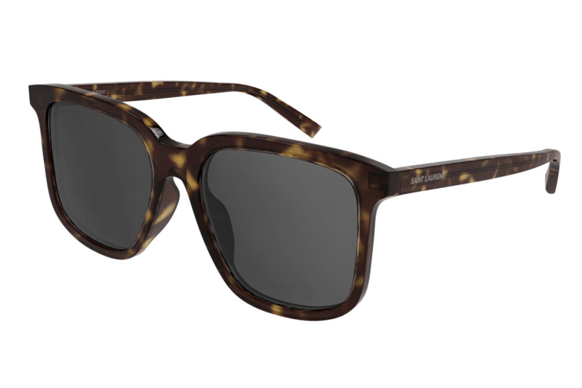 Saint Laurent SL480 002 Black Havana Square Sunglasses